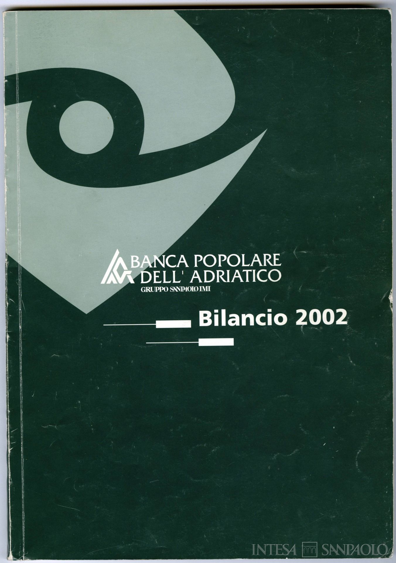 Banca Popolare dell'Adriatico, frontespizio del bilancio, 2002