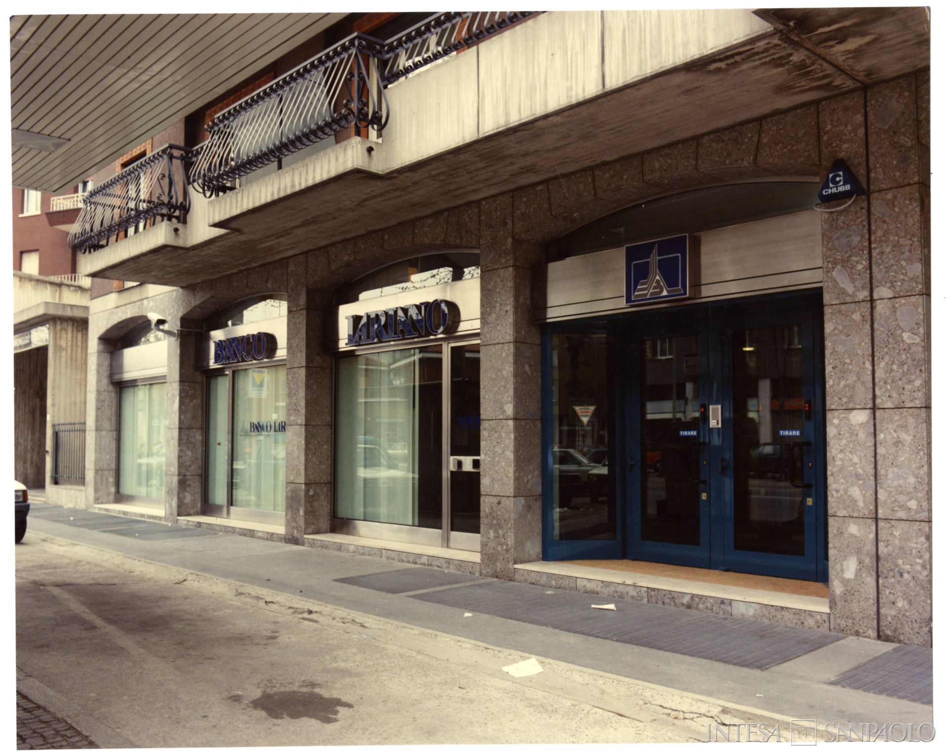 Banco Lariano, filiale di Grandate, anni Ottanta