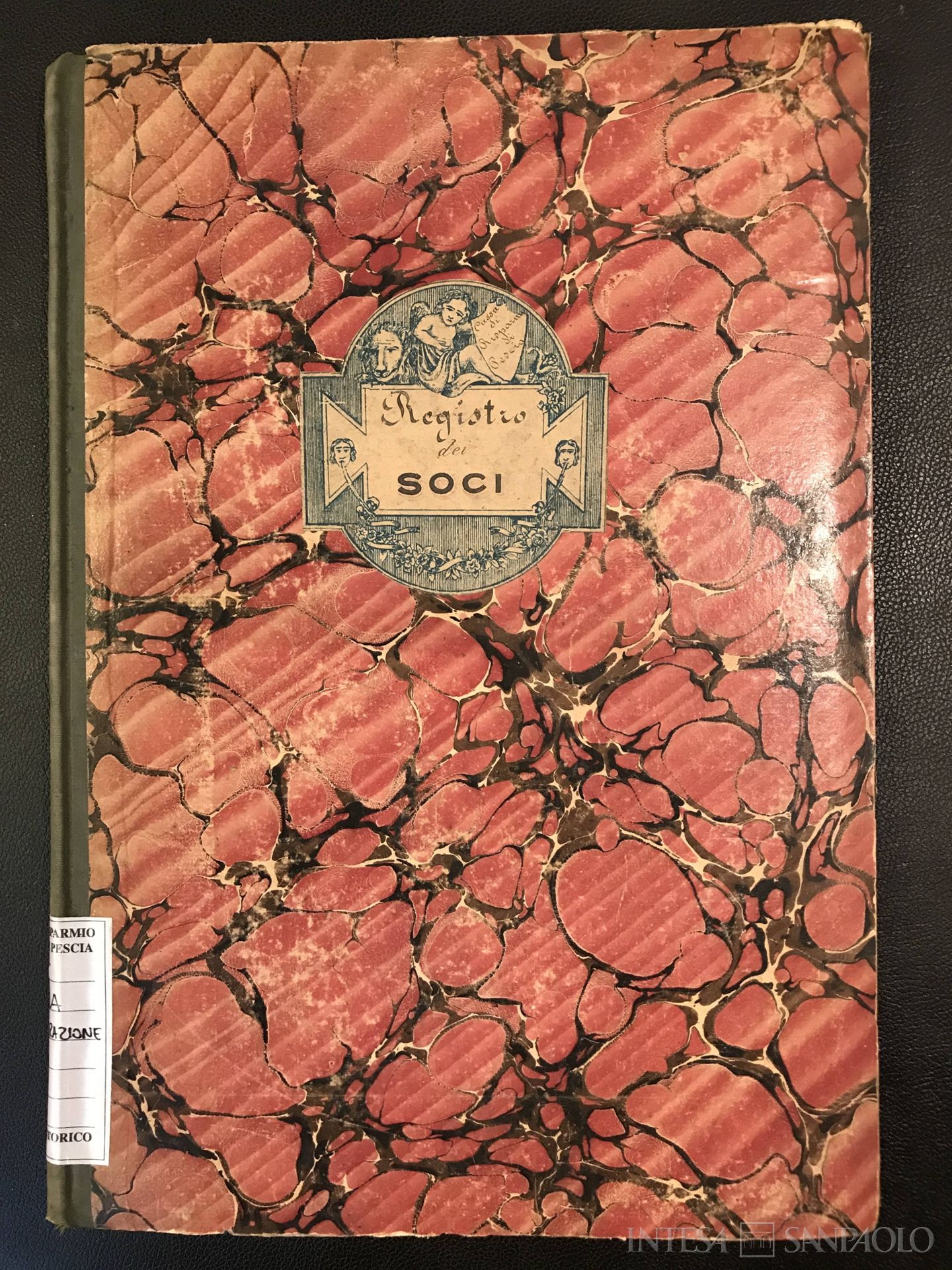 Cassa di Risparmio di Pistoia, libro soci, 1840