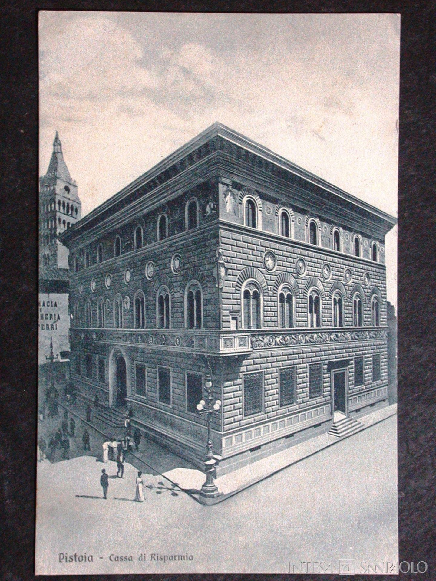 Cassa di Risparmio di Pistoia, Palazzo Azzolini, anni Venti (fotografo sconosciuto)