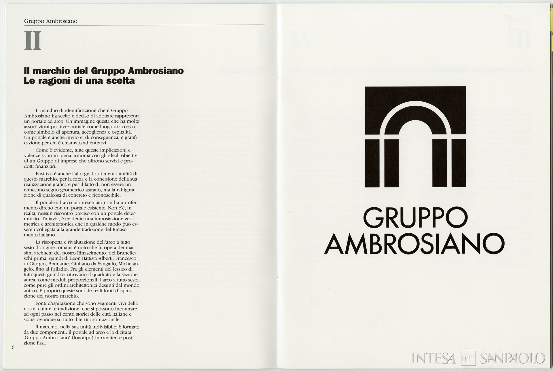 Nuovo Banco Ambrosiano, analisi del marchio del Gruppo Ambrosiano, 1988