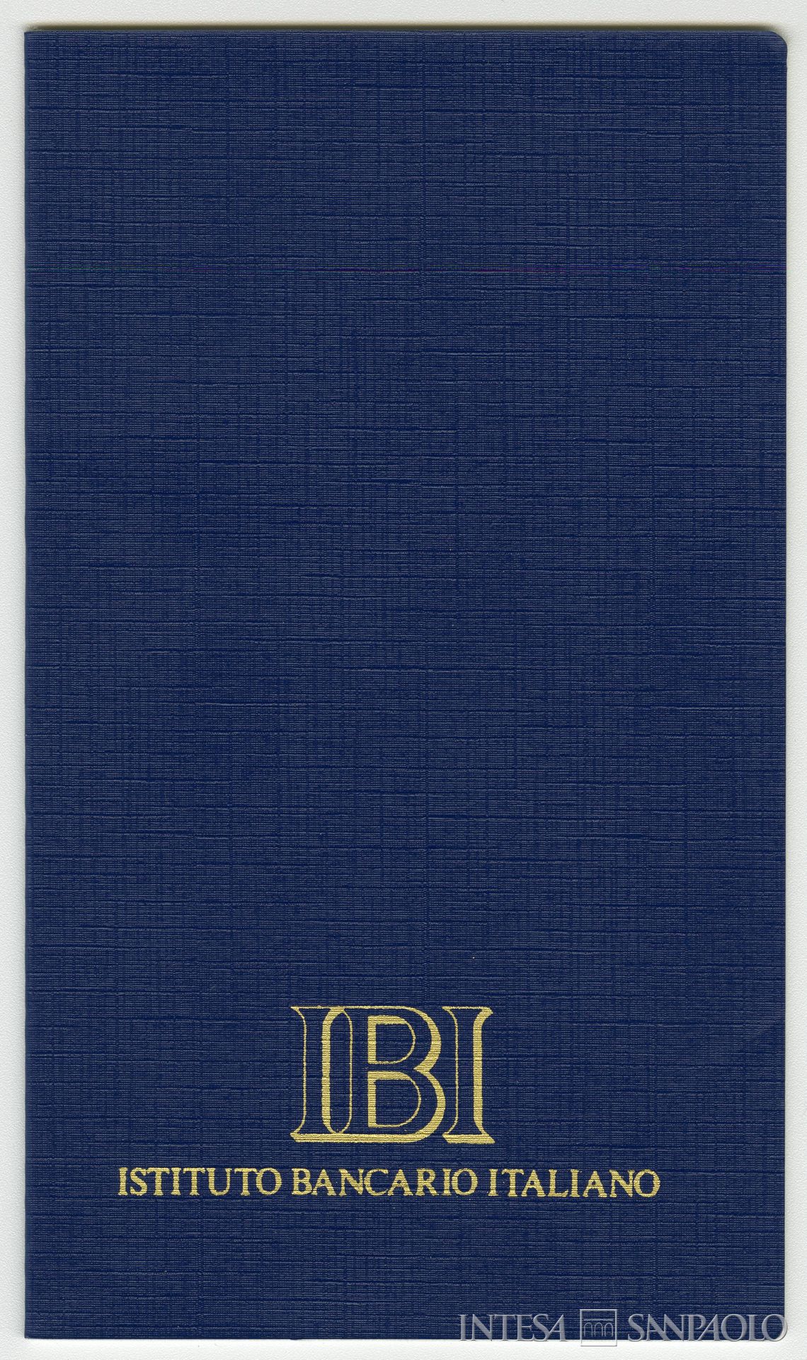 Istituto Bancario Italiano, libretto di risparmio, anni Settanta-Ottanta
