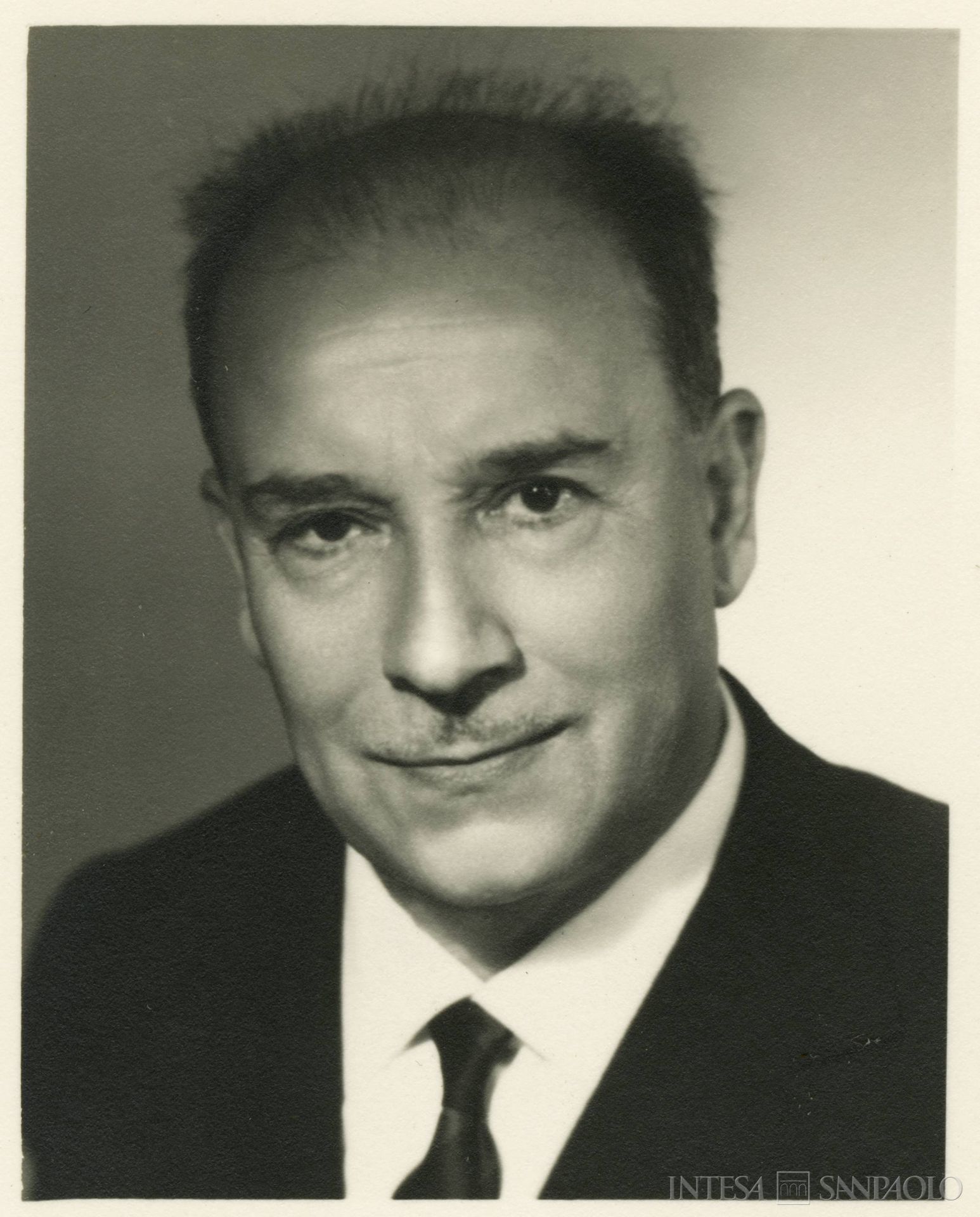 Istituto Mobiliare Italiano, Stefano Siglienti, Commissario Straordinario da marzo 1945 a dicembre 1946, poi presidente IMI fino al 1971, anni Sessanta (fotografia di Severino Crescente)