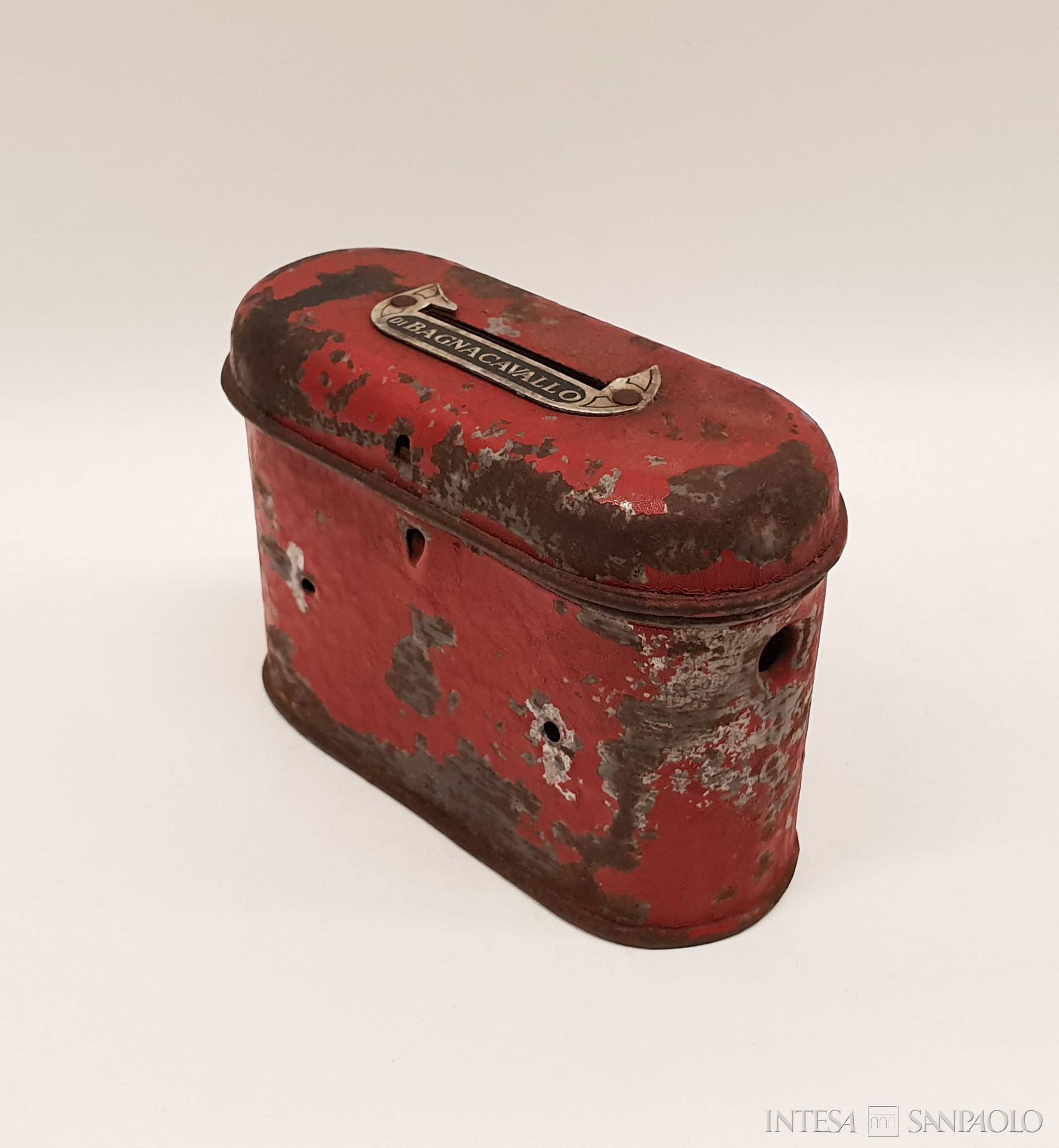 Banca Popolare Cooperativa di Bagnacavallo, salvadanaio a cassettina, anni Trenta