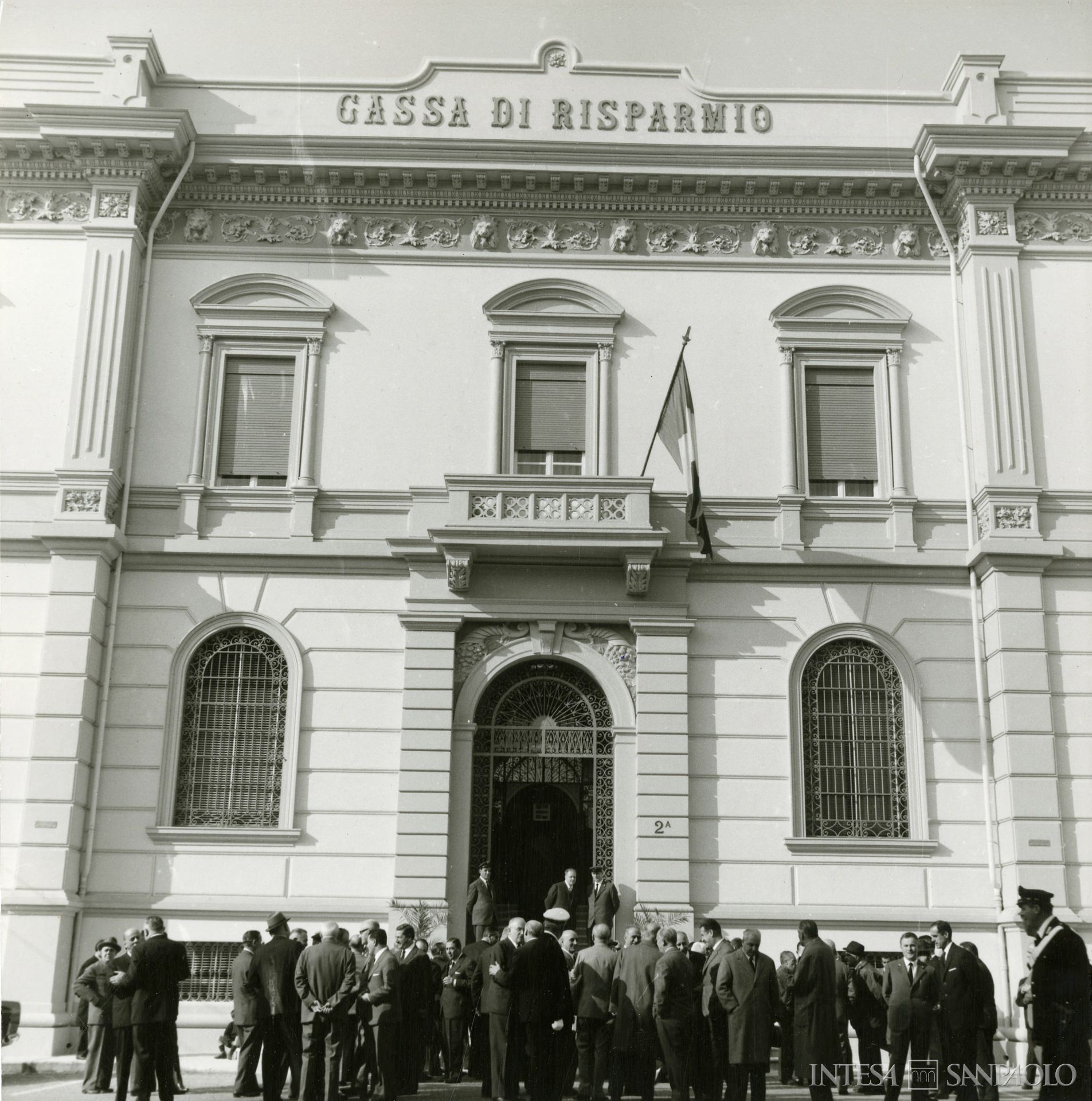 Cassa di Risparmio di Mirandola, celebrazione del centenario di fondazione, 19 ottobre 1964 (Foto Cine G. Trentini)