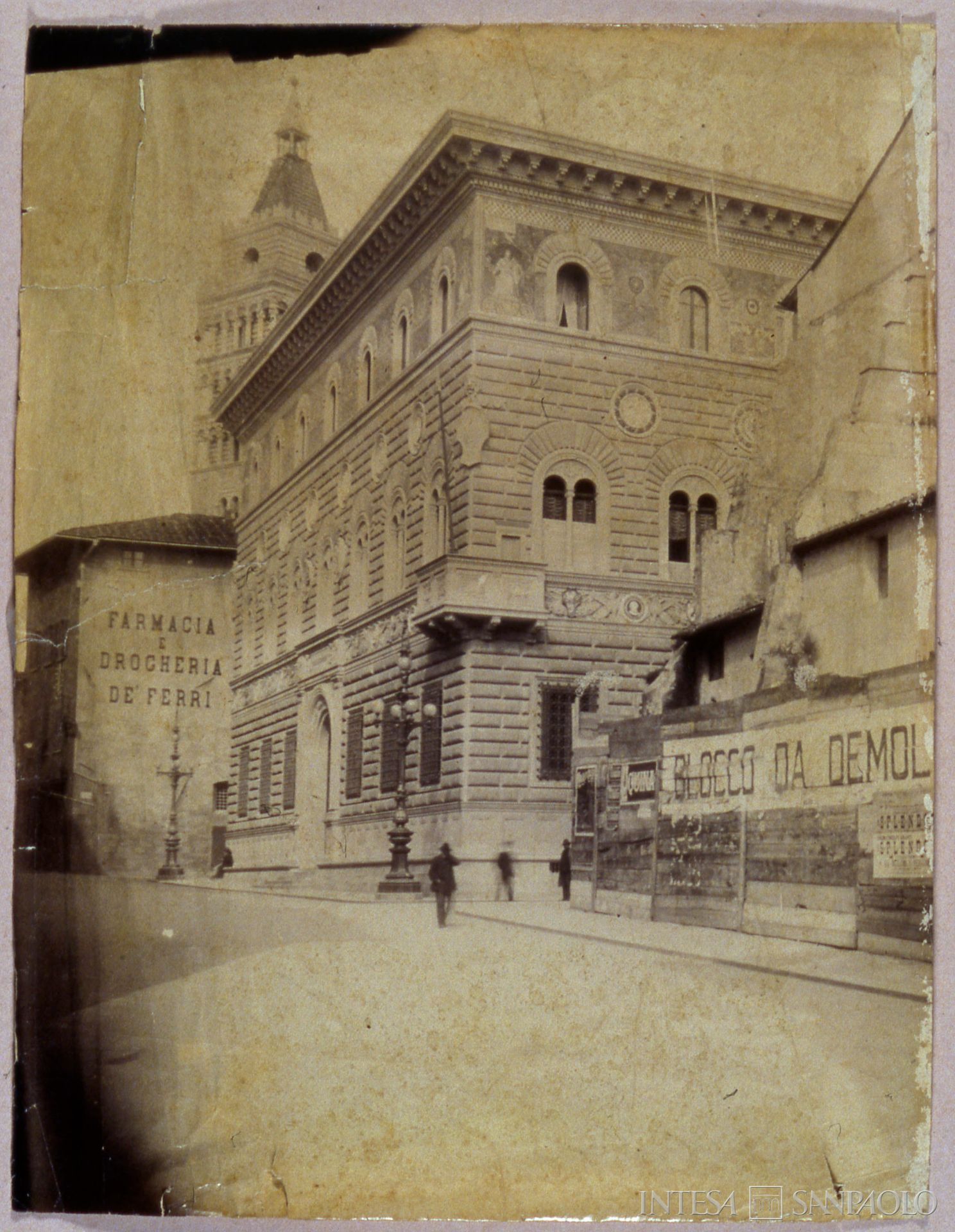 Cassa di Risparmio di Pistoia, Palazzo Azzolini, post 1905 (fotografo sconosciuto)