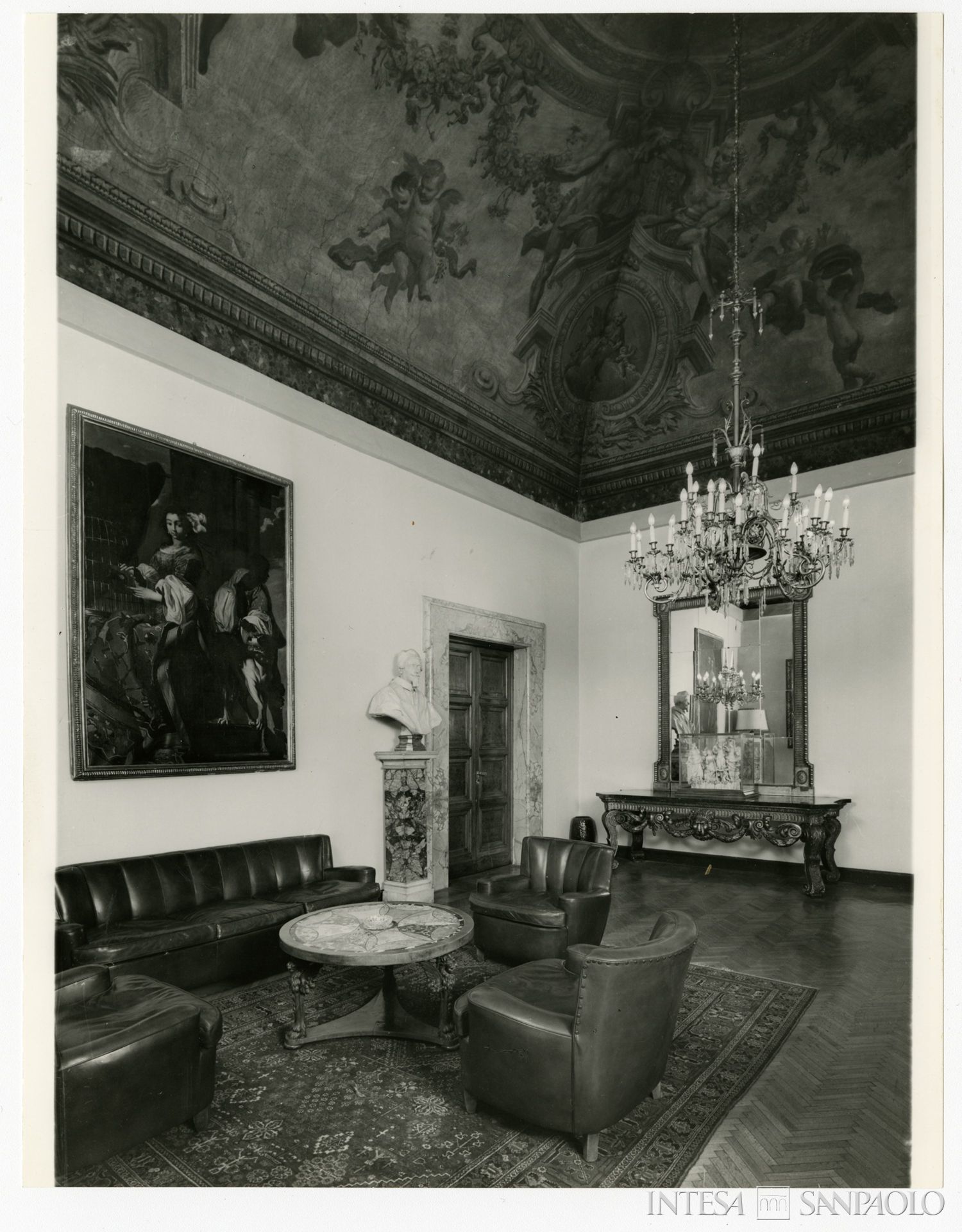 Banca Romana, Roma, agenzia di via Del Corso 418a, ante 1972 (fotografo sconosciuto)