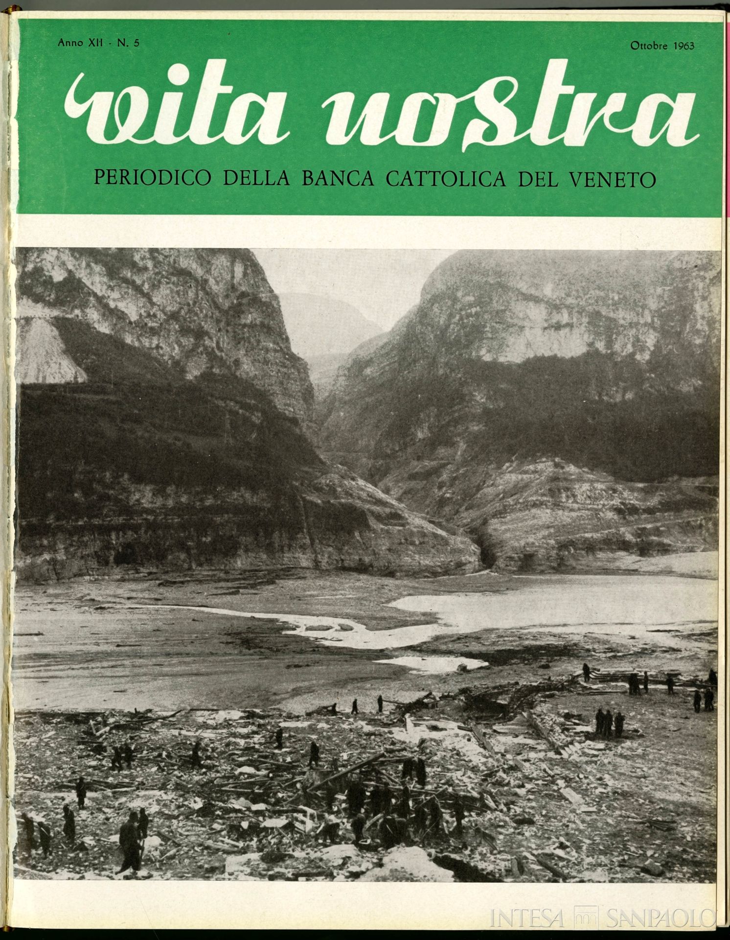 Banca Cattolica del Veneto, copertina dell'house organ Vita Nostra, n. 5, 1963