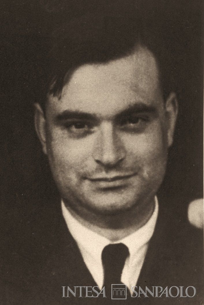 Banca Commerciale Italiana, Giovanni Malagodi, 1934, particolare (fotografia di Antonello Gerbi)