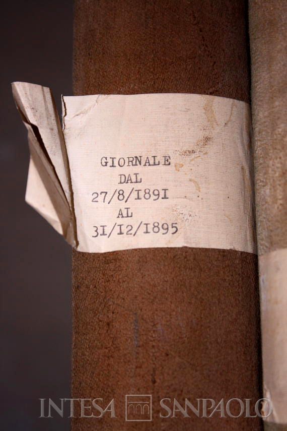 Banca Giacobone, un registro dei conti correnti di inizio secolo