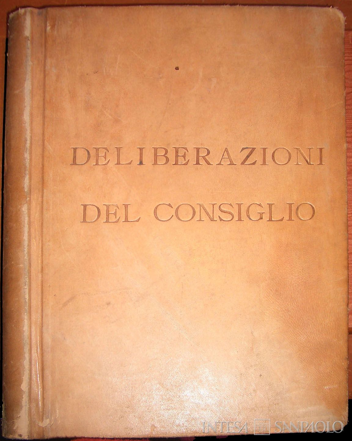Banca di Calabria, copertina del libro dei verbali del Consiglio di Amministrazione, seduta del 14 maggio 1910