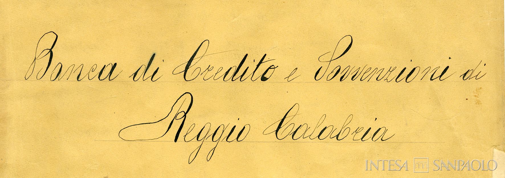 Banca di Credito e Sovvenzioni, dettaglio del frontespizio del libro dei soci dal 1923 al 1965