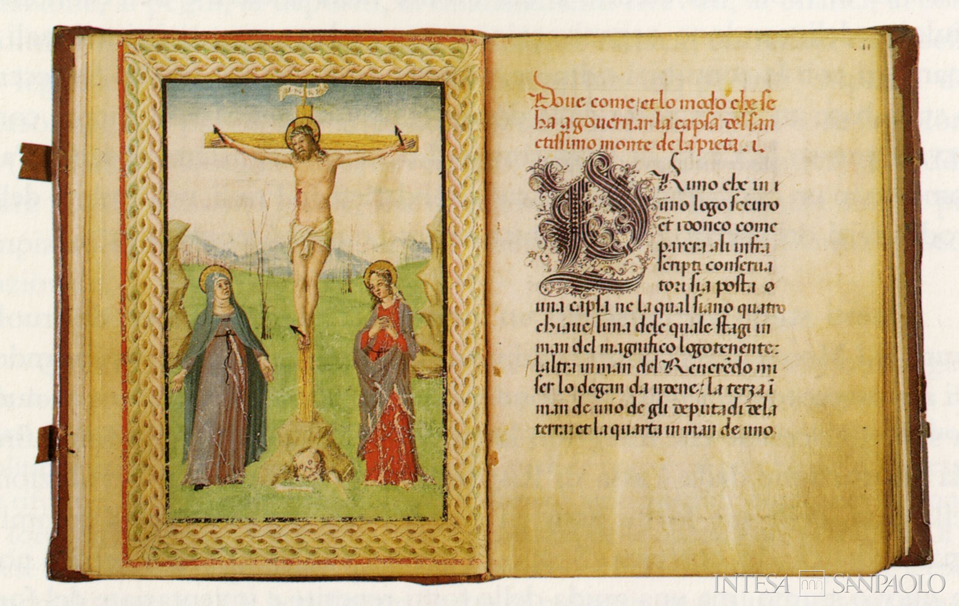 Monte di Pietà di Udine, statuto del Monte di Pietà di Udine, 1499, documento tratto da Il Monte di Pietà di Udine tra assistenza, beneficenza e credito (1496-1942), 1996