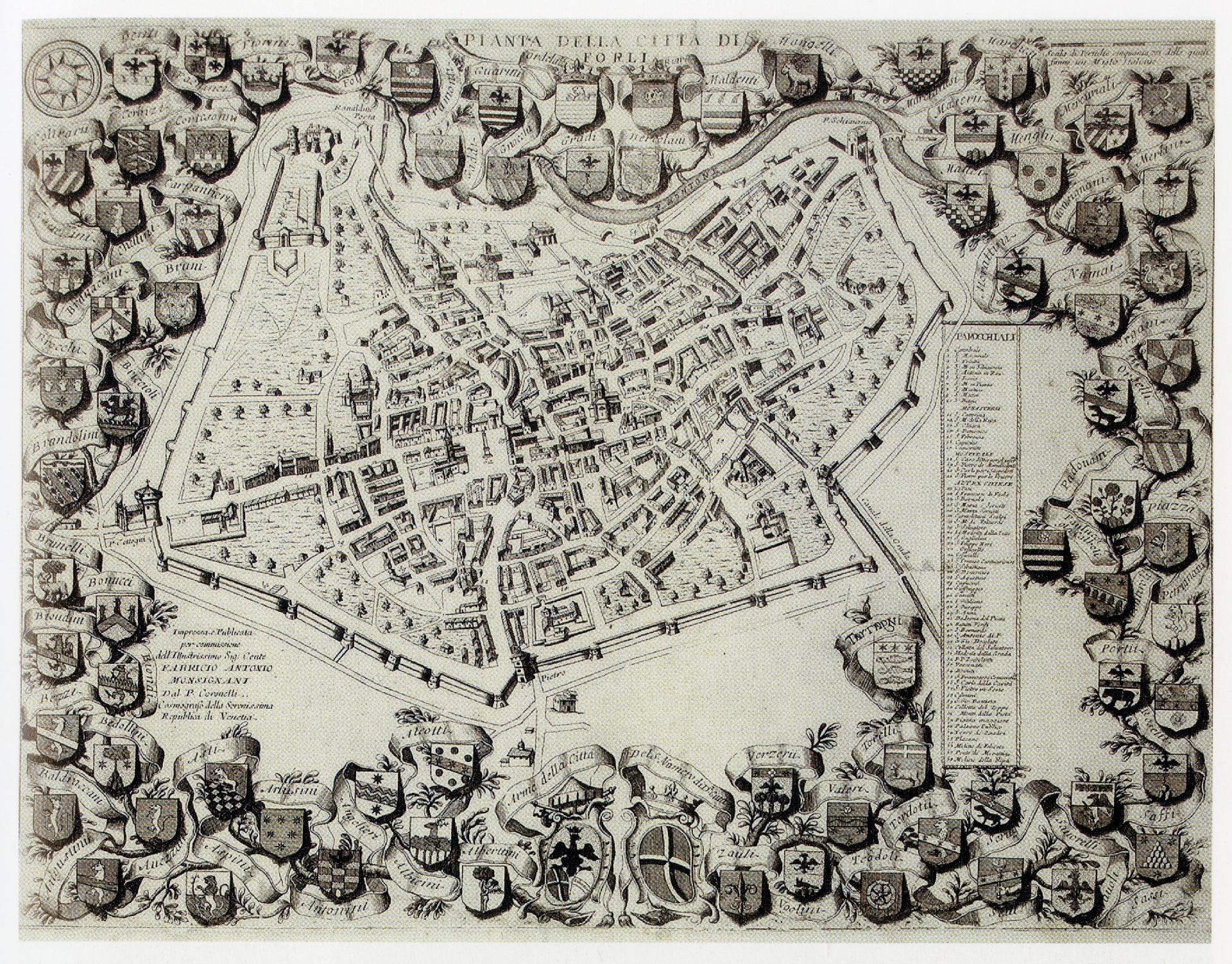 Monte Di Pietà Di Forlì Intesa Sanpaolo Mappa Storica Italia 7905