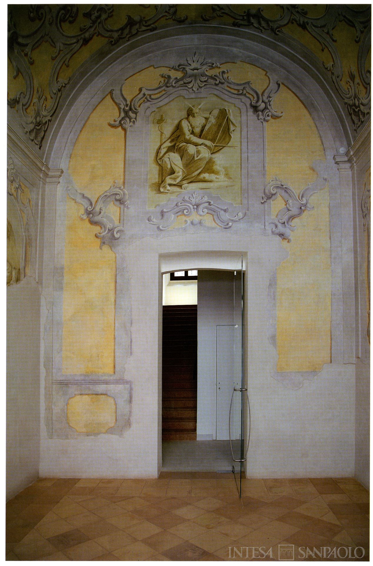 Monte di Pietà di Forlì, Sala del Priore della sede, poi Palazzo di Residenza della Fondazione Cassa dei Risparmi di Forlì, fotografia tratta da Il Monte di Pietà. Palazzo di Residenza della Fondazione Cassa dei Risparmi di Forlì, 2007 (fotografia di Giorgio Palatini)