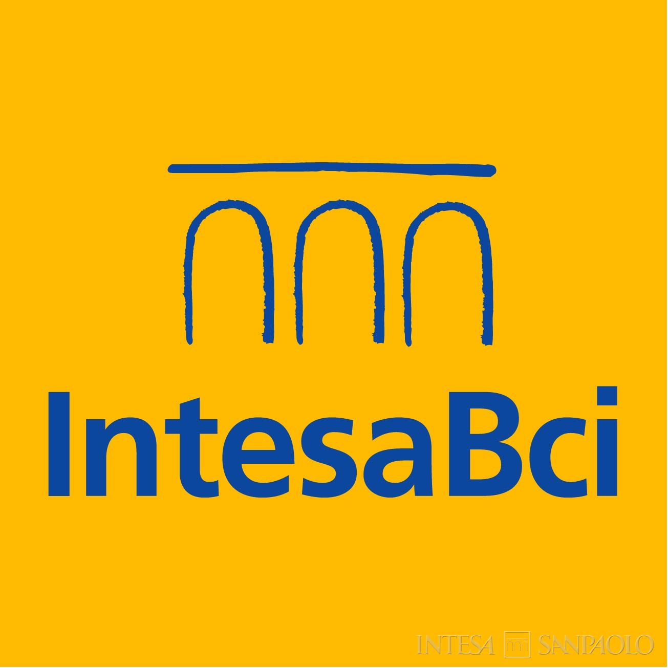 IntesaBci, logo, 2001-2002