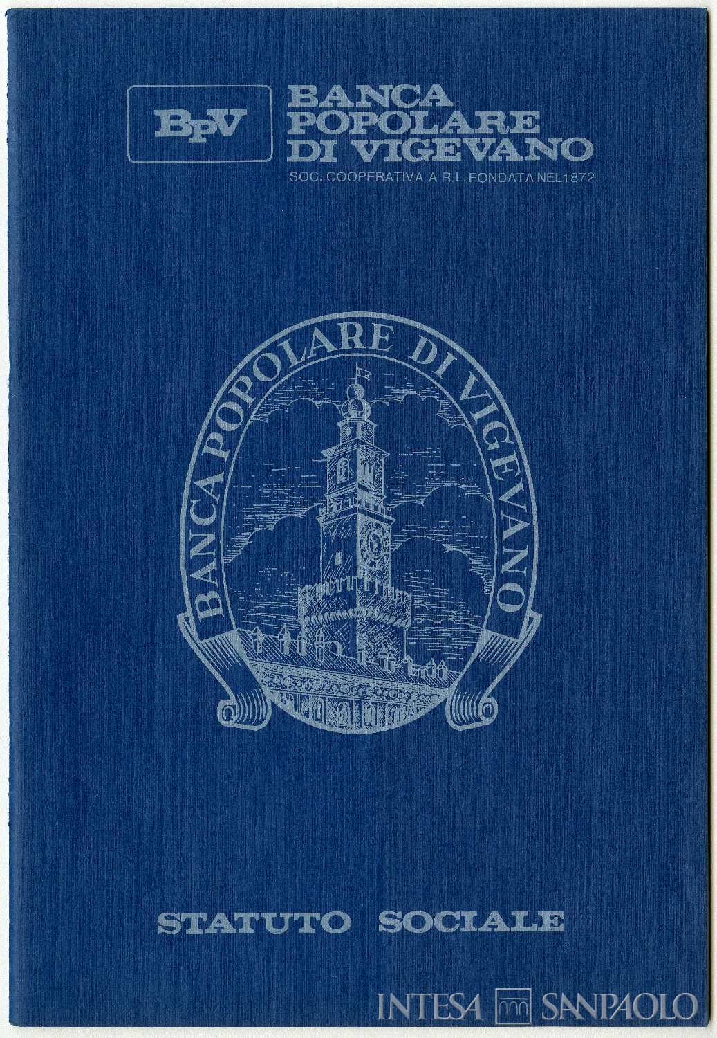 Banca Popolare di Vigevano, Statuto 1983