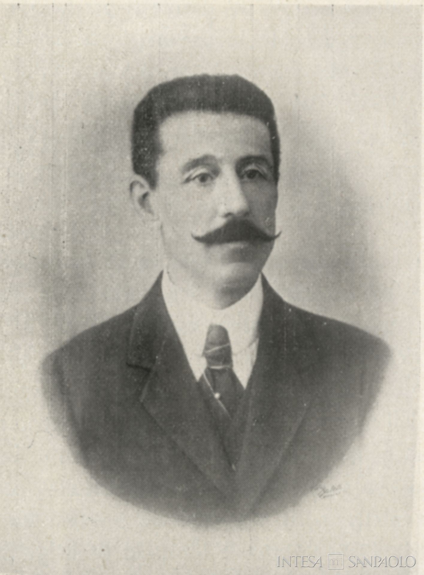 Cassa di Risparmio di Macerata, ritratto del fondatore e primo Presidente dell'Istituto, Barone Camillo Narducci Boccaccio, 1846-1849, tratto da La Cassa di Risparmio della Provincia di Macerata (1954), p. 24