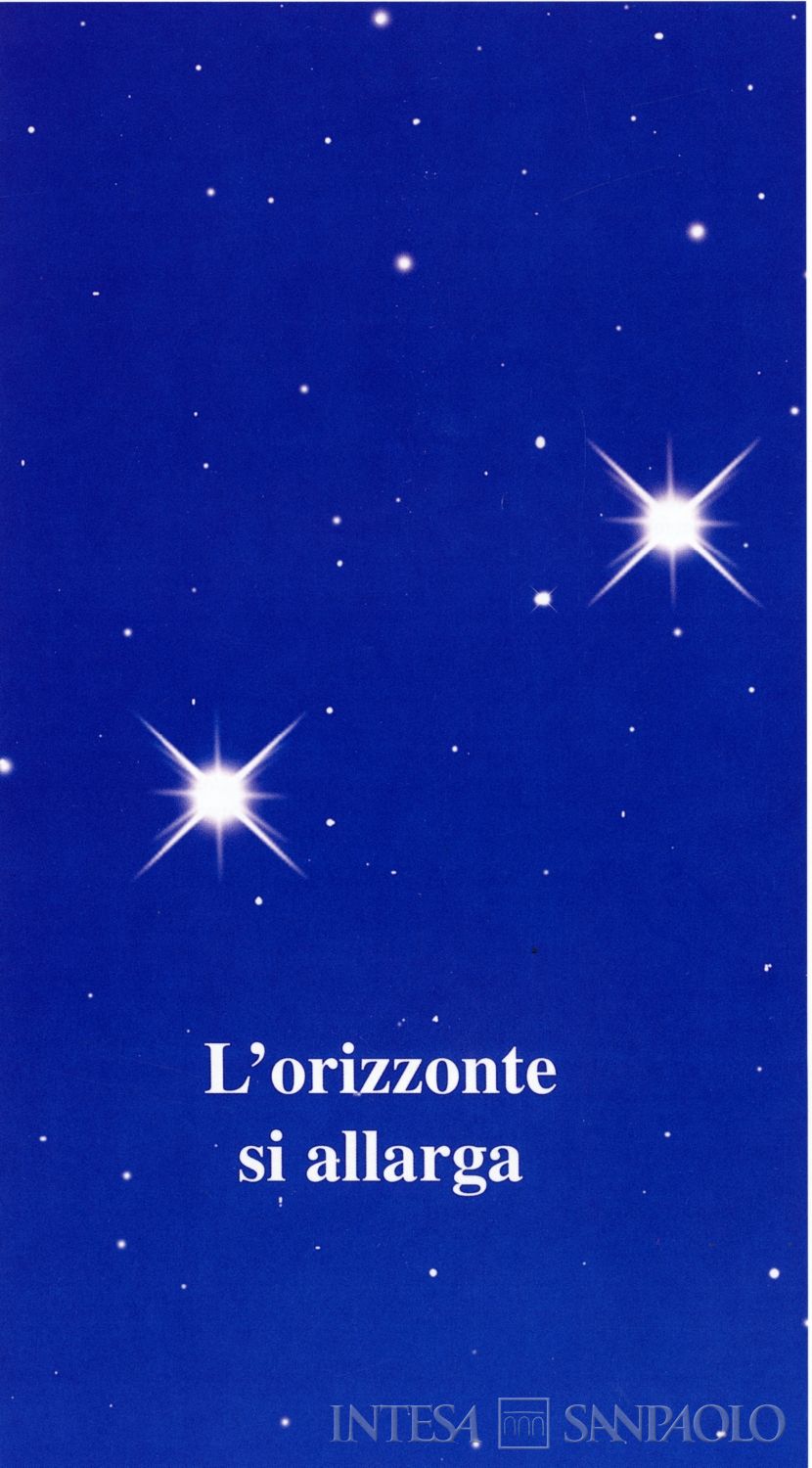 Banca Regionale Europea, teaser della campagna pubblicitaria di annuncio della nuova banca e del nuovo marchio, pubblicità tratta da Cinquant'anni di impegno e sviluppo per la Provincia Granda, 2006