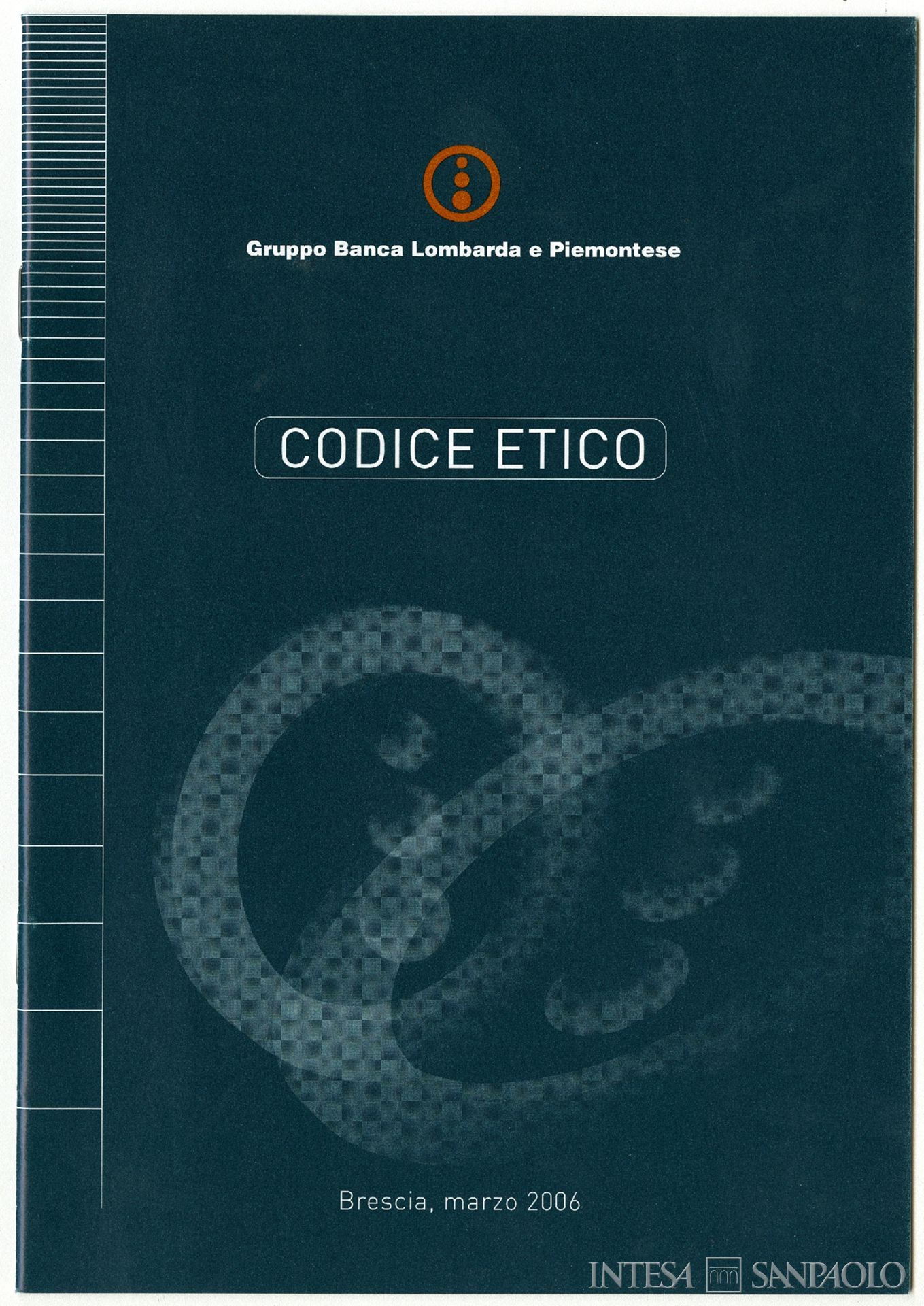 Banca Lombarda e Piemontese, codice etico, 2006