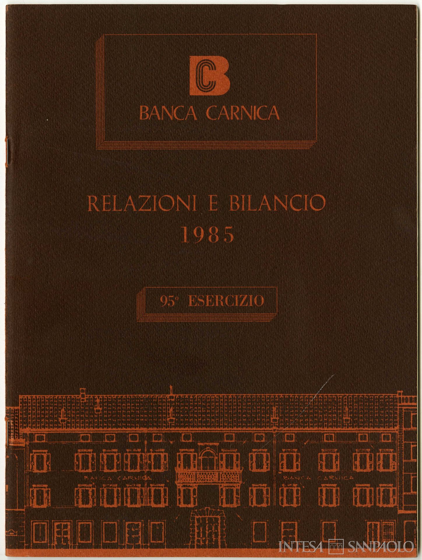 Banca Carnica, relazioni e bilancio del 1985