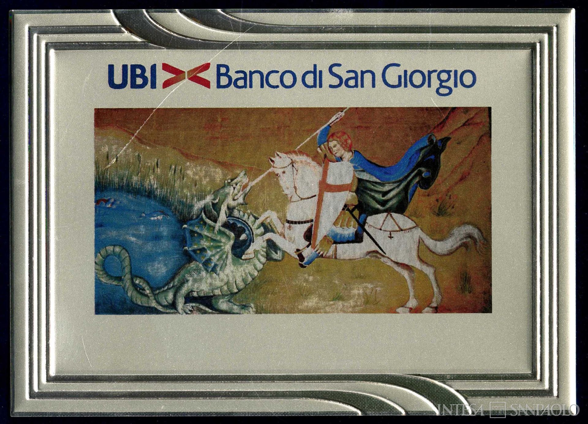 Banco di San Giorgio, targa celebrativa, s. d., post 2007