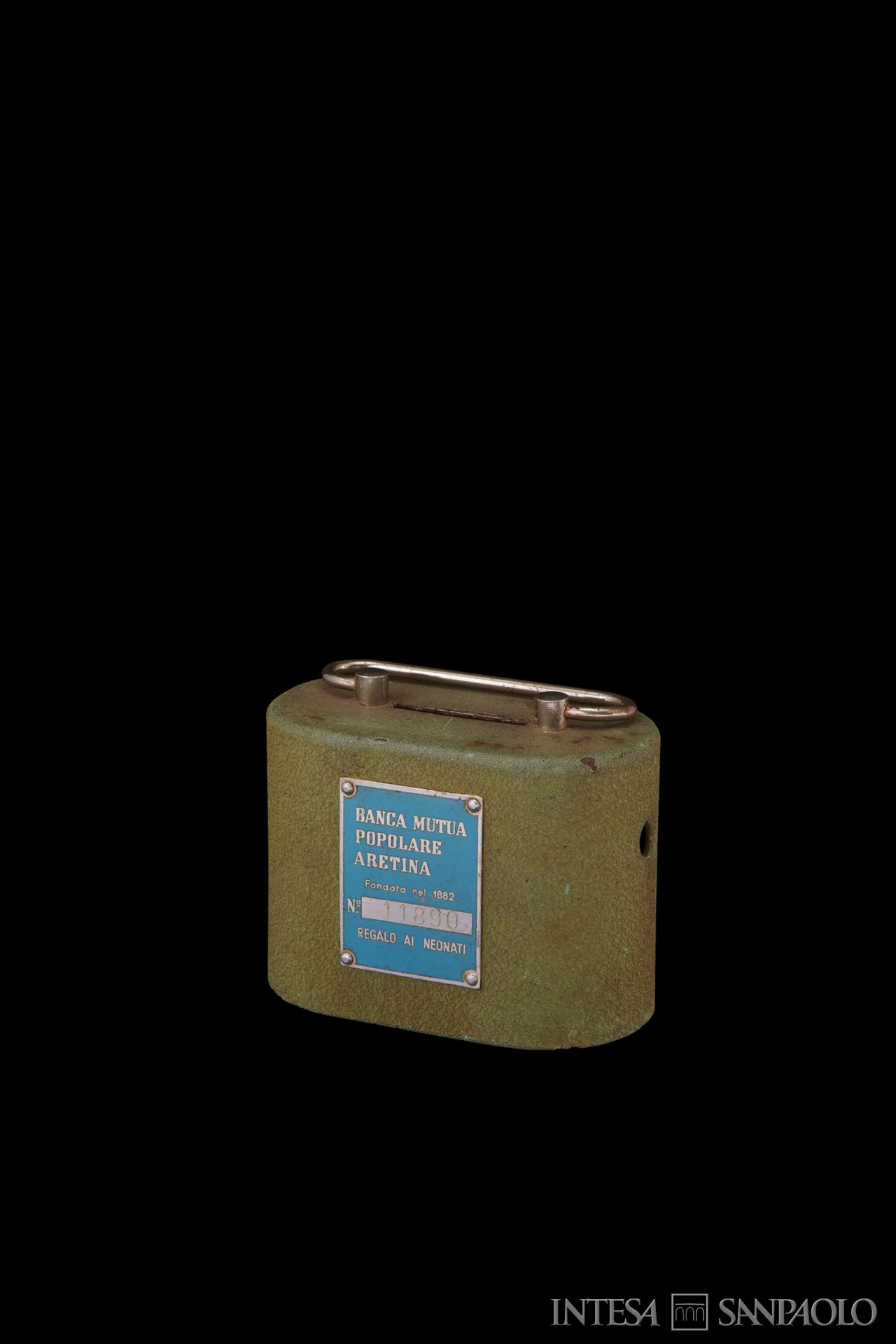 Banca Mutua Popolare Aretina, salvadanaio, anni Sessanta