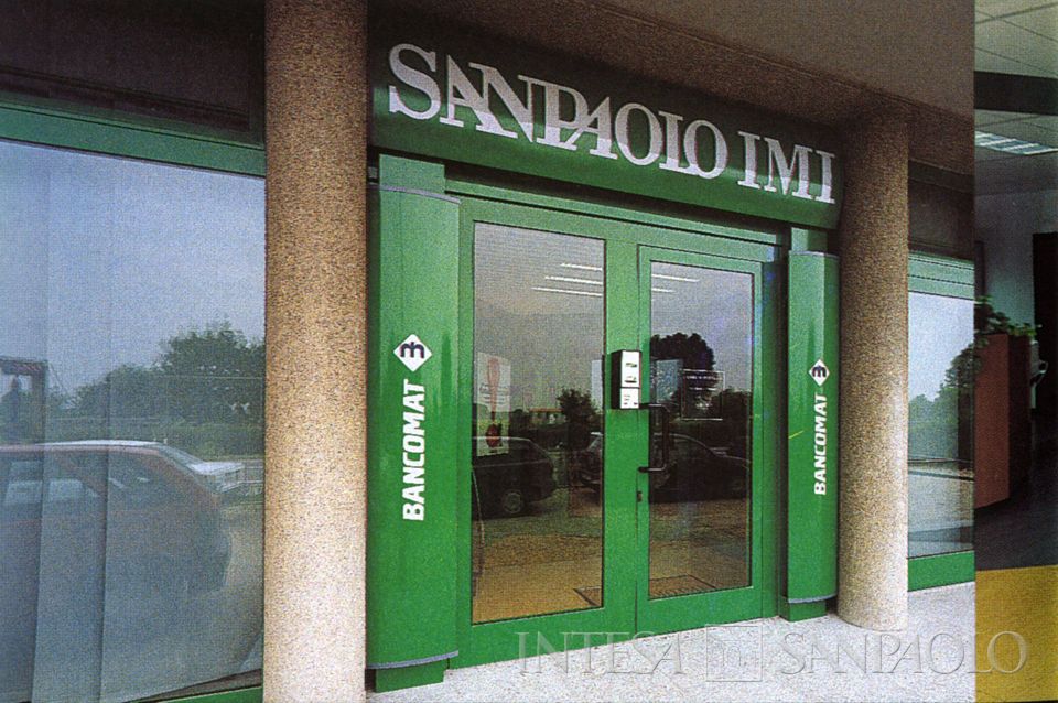 Sanpaolo IMI Intesa Sanpaolo Mappa storica Italia